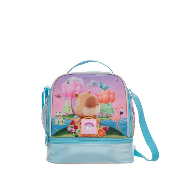 Lunchera Filgo 3D Capibara Art.LCH26-3D-308